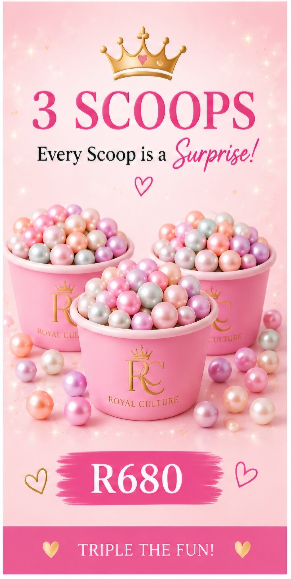 3 Scoops